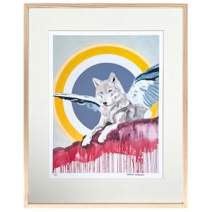 Kunsttryk Ulv